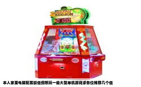 本人家里电脑配置较低但想玩一些大型单机游戏求各位推荐几个低