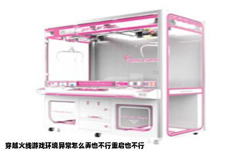 穿越火线游戏环境异常怎么弄也不行重启也不行