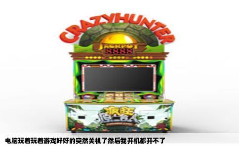 电脑玩着玩着游戏好好的突然关机了然后我开机都开不了