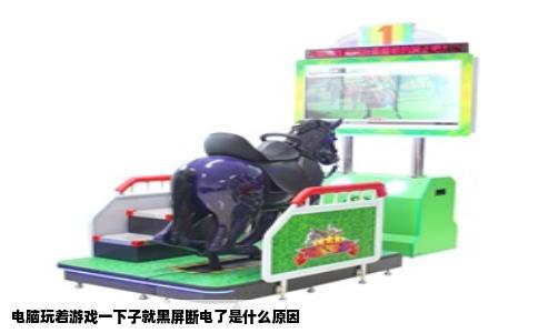 电脑玩着游戏一下子就黑屏断电了是什么原因