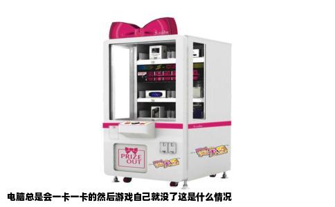 电脑总是会一卡一卡的然后游戏自己就没了这是什么情况
