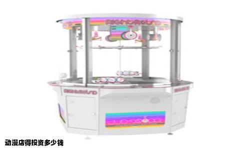 动漫店得投资多少钱