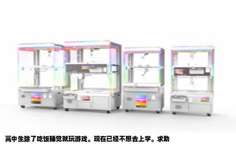 高中生除了吃饭睡觉就玩游戏。现在已经不想去上学。求助