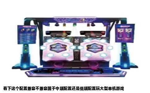 看下这个配置兼容不兼容属于中端配置还是低端配置玩大型单机游戏