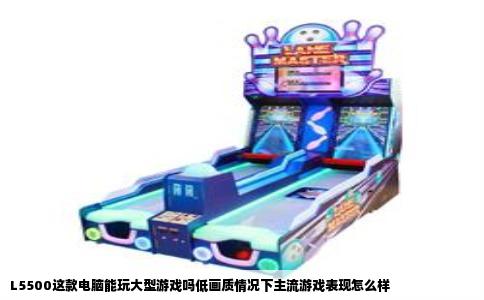 L5500这款电脑能玩大型游戏吗低画质情况下主流游戏表现怎么样