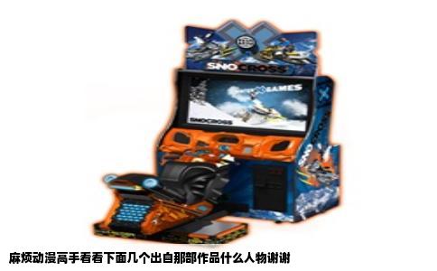 麻烦动漫高手看看下面几个出自那部作品什么人物谢谢