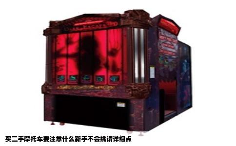 买二手摩托车要注意什么新手不会挑请详细点