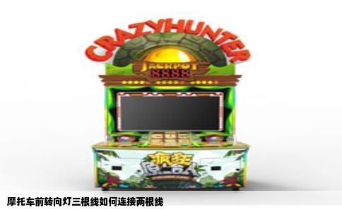 摩托车前转向灯三根线如何连接两根线