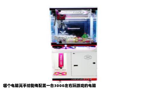 哪个电脑高手给我俺配置一台3000左右玩游戏的电脑