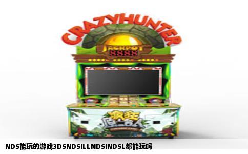 NDS能玩的游戏3DSNDSiLLNDSiNDSL都能玩吗