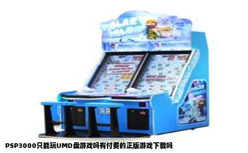 PSP3000只能玩UMD盘游戏吗有付费的正版游戏下载吗