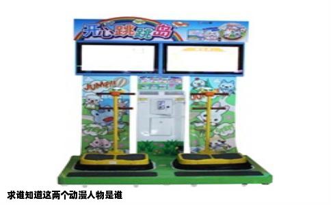 求谁知道这两个动漫人物是谁