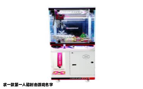 求一款第一人称射击游戏名字