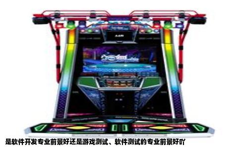 是软件开发专业前景好还是游戏测试、软件测试的专业前景好吖
