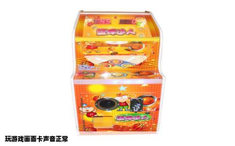 玩游戏画面卡声音正常