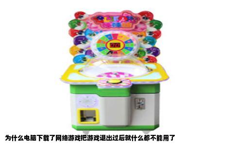 为什么电脑下载了网络游戏把游戏退出过后就什么都不能用了