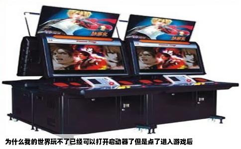 为什么我的世界玩不了已经可以打开启动器了但是点了进入游戏后