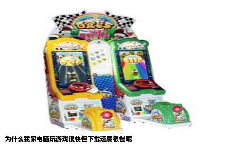 为什么我家电脑玩游戏很快但下载速度很慢呢