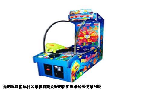 我的配置能玩什么单机游戏要好的例如虐杀原形使命召唤