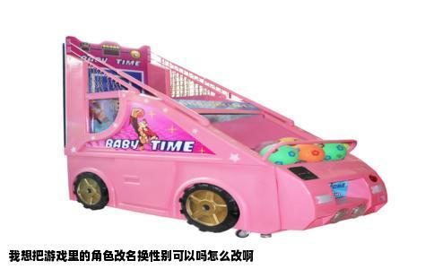 我想把游戏里的角色改名换性别可以吗怎么改啊