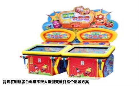 我现在想组装台电脑不玩大型游戏谁能给个配置方案