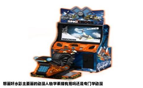 想画好水彩主要画的动漫人物学素描有用吗还是专门学动漫