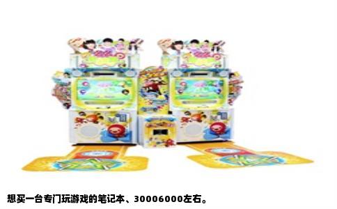 想买一台专门玩游戏的笔记本、30006000左右。