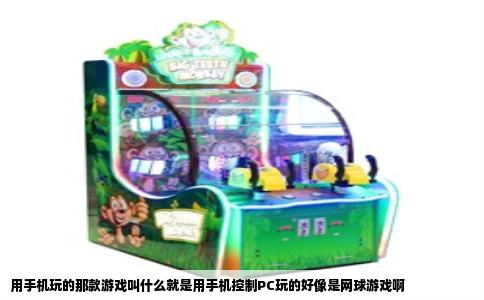 用手机玩的那款游戏叫什么就是用手机控制PC玩的好像是网球游戏啊