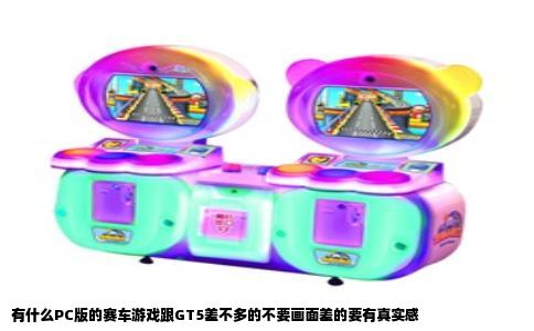 有什么PC版的赛车游戏跟GT5差不多的不要画面差的要有真实感