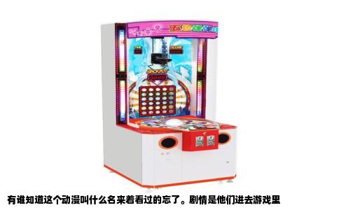 有谁知道这个动漫叫什么名来着看过的忘了。剧情是他们进去游戏里