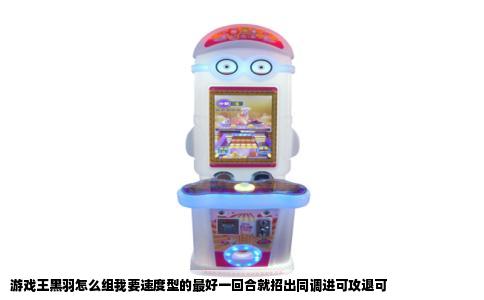 游戏王黑羽怎么组我要速度型的最好一回合就招出同调进可攻退可