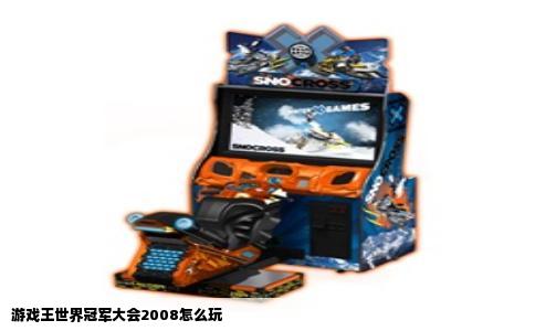 游戏王世界冠军大会2008怎么玩