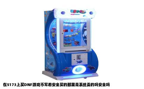在5173上买DNF游戏币写着安全买的那里是系统卖的吗安全吗