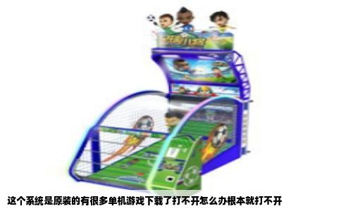 这个系统是原装的有很多单机游戏下载了打不开怎么办根本就打不开