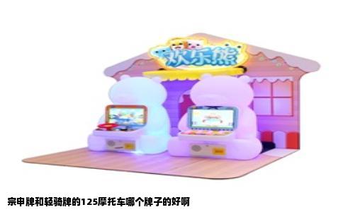宗申牌和轻骑牌的125摩托车哪个牌子的好啊